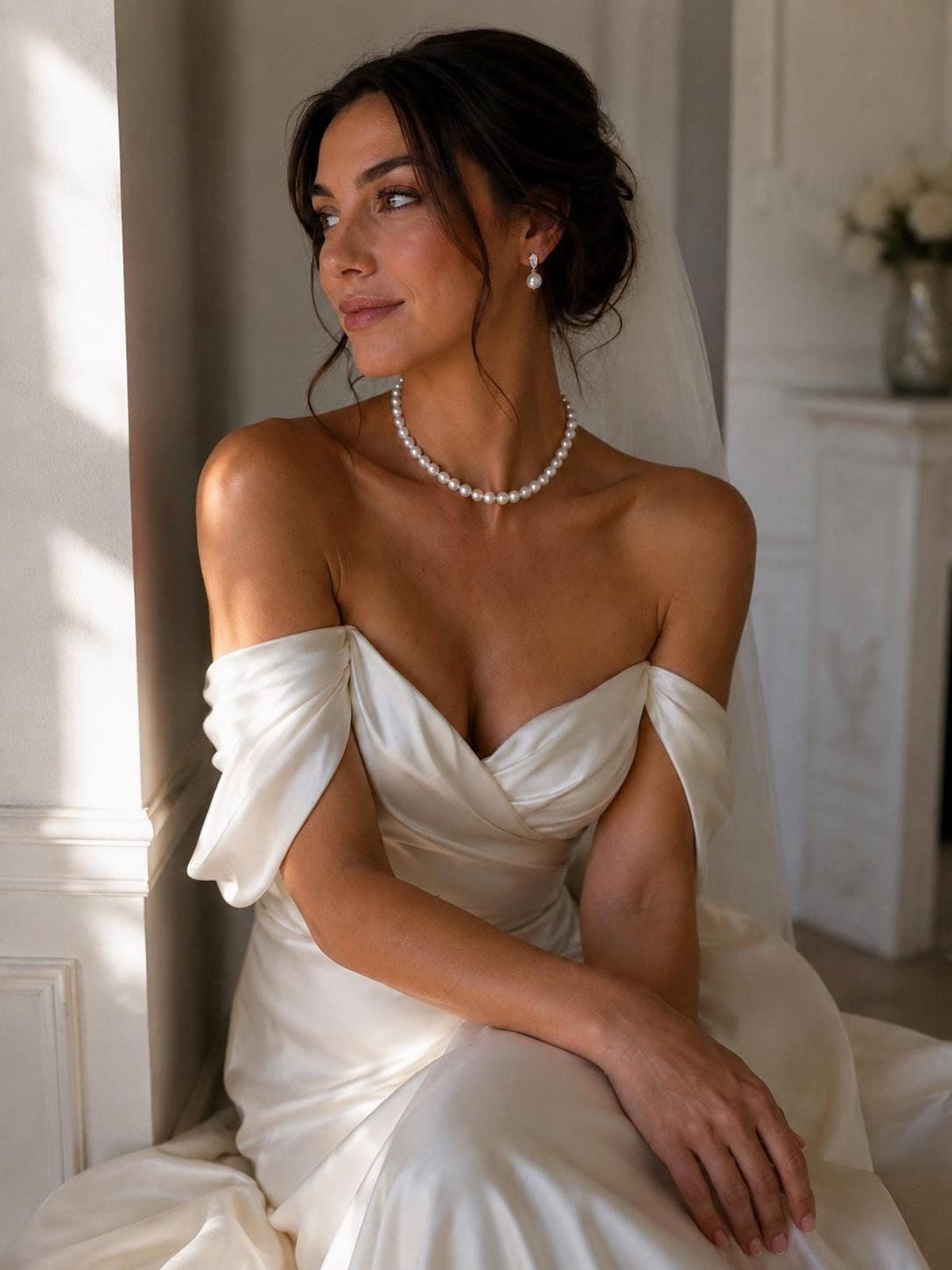 Classic Pearl Necklace | Timeless Bridal Jewelry